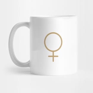 Venus Solar System Symbol Mug